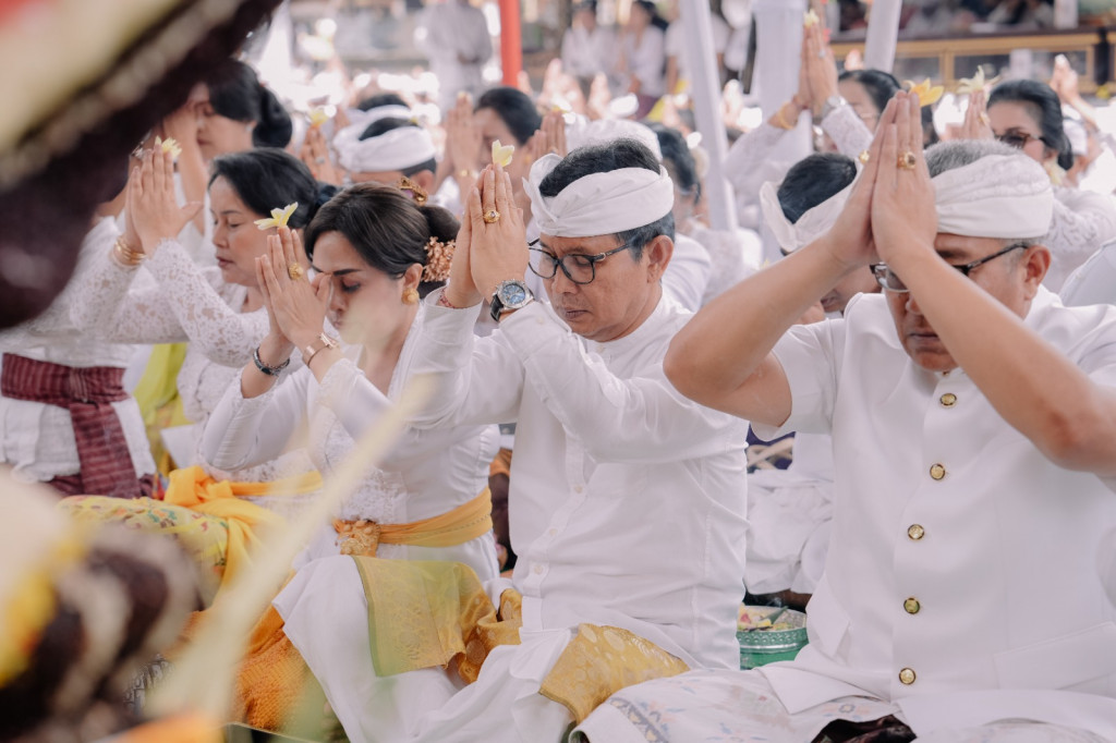 Karya Ngusaba Kedasa di Pura Ulun Danu Batur